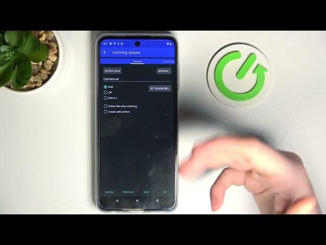 Video thumbnail for MOTOROLA Moto G73 & RAR App - Pack Files in .Rar or .Zip Archives