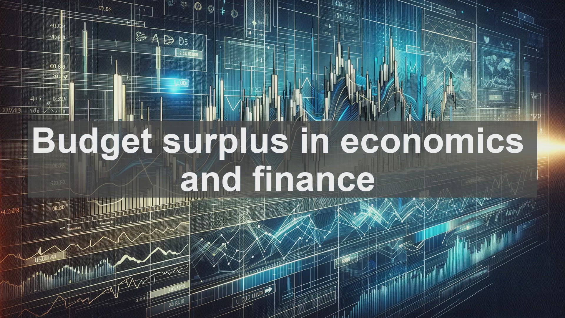 'Video thumbnail for Budget surplus in economics and finance'