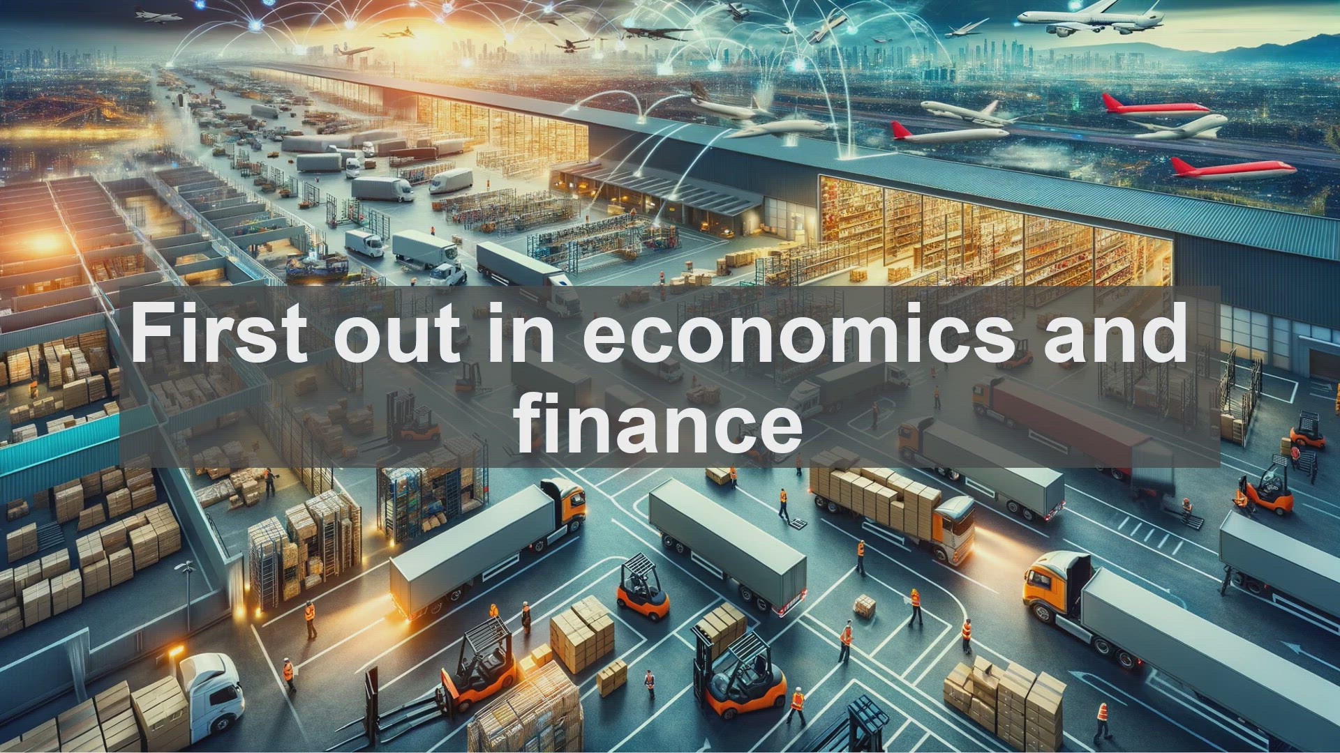 'Video thumbnail for First out in economics and finance'