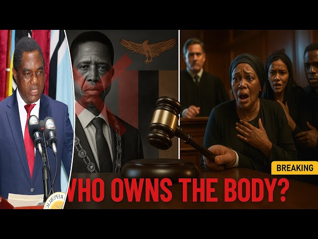 Video thumbnail for EXCLUSIVE: Body Viewing of Edgar Chagwa Lungu's Remains in South Africa#ShockSpill