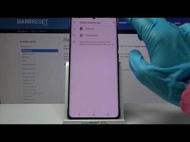 Video thumbnail for How to Change Default Apps – Programs Settings on VIVO X60 Pro