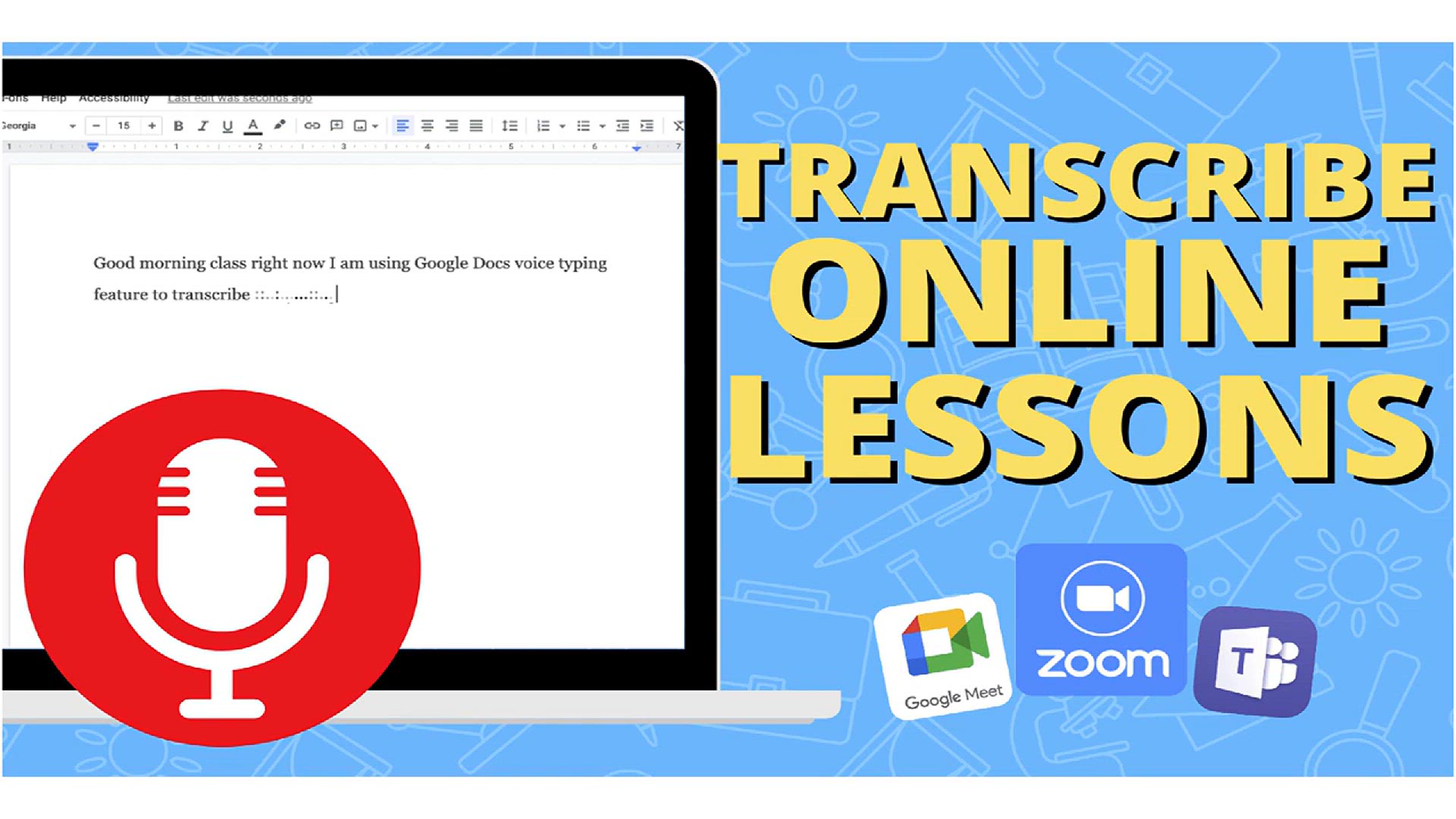 'Video thumbnail for How To Automatically Transcribe Online Lessons [In Zoom, Microsoft Teams, or Google Meet)'