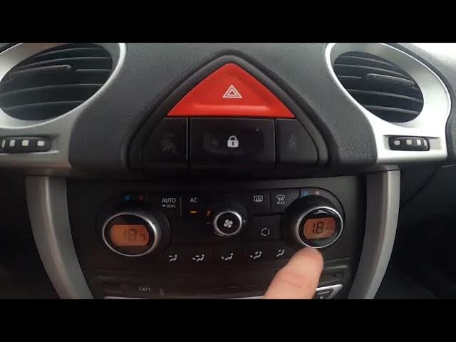 Video thumbnail for How to Turn Maximum Front Windshield Airflow On or Off in Renault Koleos I (2008 – 2015 )