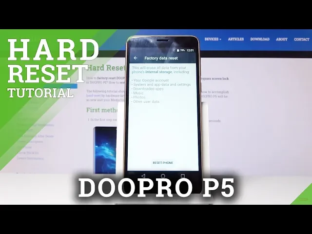 Video thumbnail for How to Factory Reset in DOOPRO P5 – Erase All Content & Settings