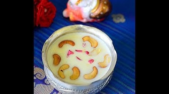 Video thumbnail for Paal payasam in Pressure cooker - Milk kheer For Krishna Janmashtami