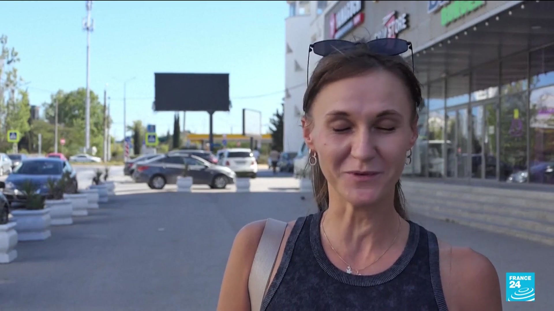 'Video thumbnail for Russians face fuel shortages while Ukrainian drones target Moscow’s refining capacity'