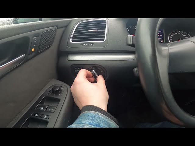 Video thumbnail for How to Enable or Disable High Beam in Volkswagen Sharan II ( 2010 – now ) | Use High Beam