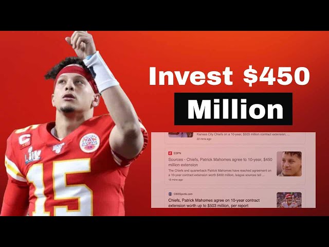 Video thumbnail for Patrick Mahomes How To Invest $450 Million