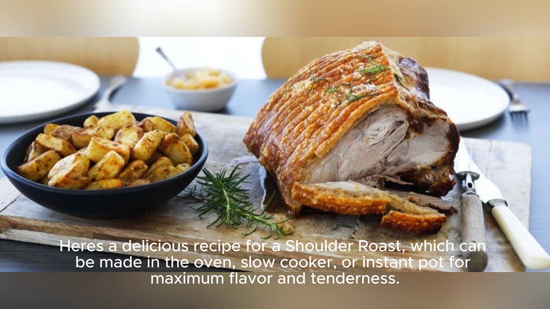 Video thumbnail for shoulder roast recipe