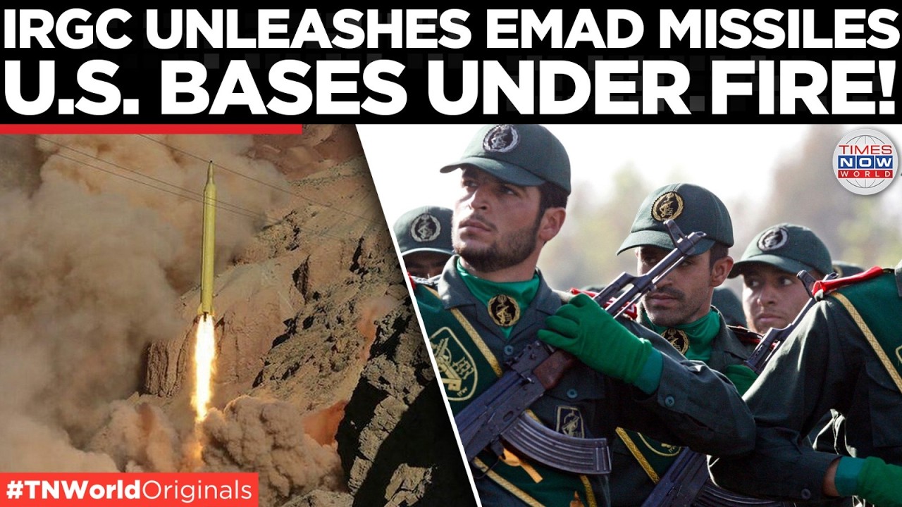 Video thumbnail for IRAN'S BALLISTIC FURY: Qadr and Emad Missiles Strike U.S.-Israeli Targets