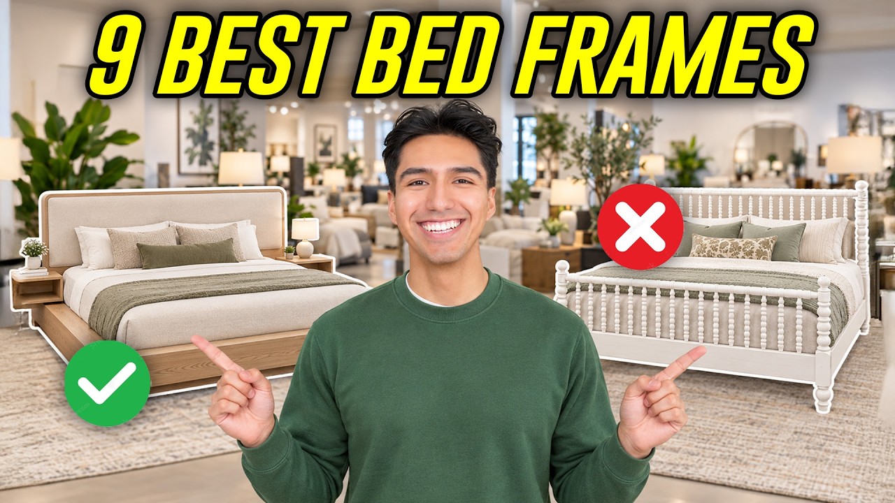 Video thumbnail for 9 Best Bed Frames That Are ACTUALLY Worth It In 2026
