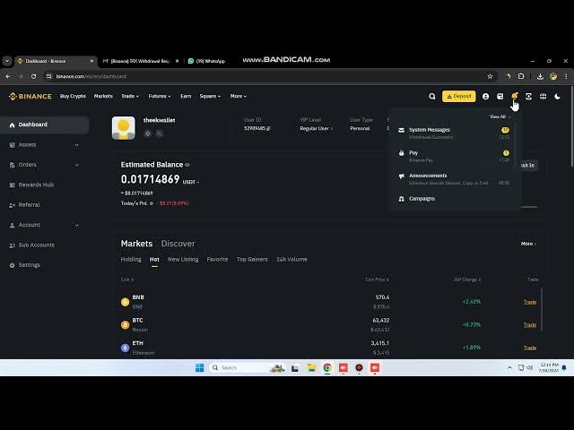 Video thumbnail for Convert usdt to TRON (trx) binance and sell p2p