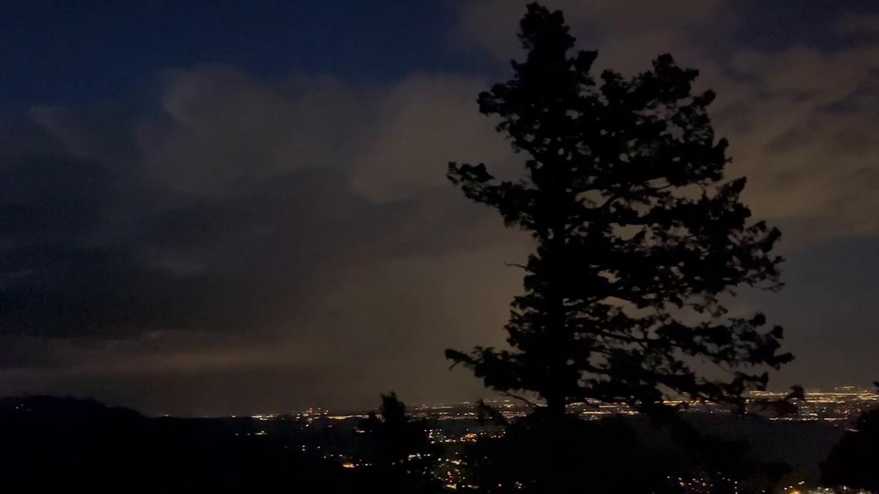 Video thumbnail for US: US: Lightning illuminates the clouds as storm rolls through Colorado.