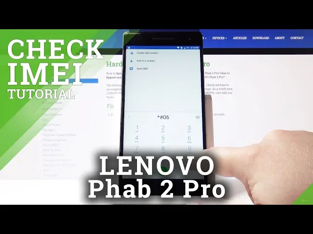 Video thumbnail for Where to Find Serial Number in Lenovo Phab 2 Pro – Check IMEI Number