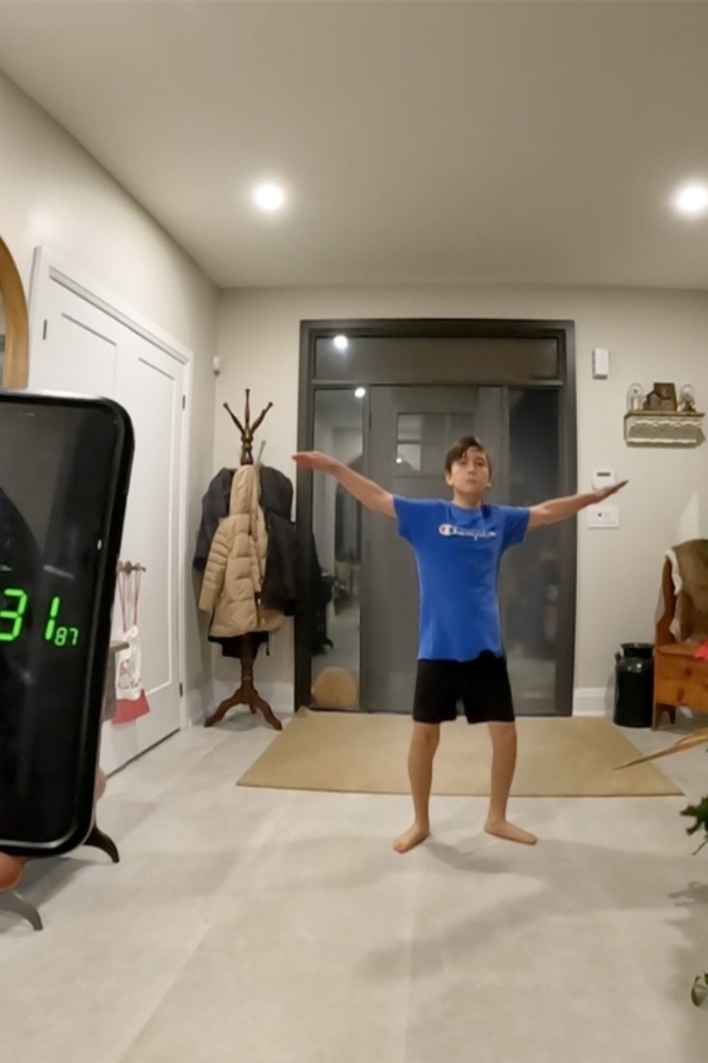 Video thumbnail for Most star jumps in one minute (under 16s) - 119 by Adamo DeFrancesco