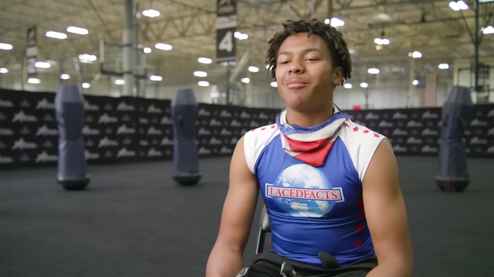 'Video thumbnail for 13-Year-Old Football STAR Vs. NFL WR Robert Woods'