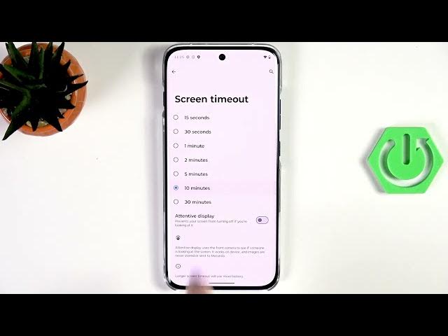 Video thumbnail for MOTOROLA Edge 70 Pro – How to Change Screen Timeout