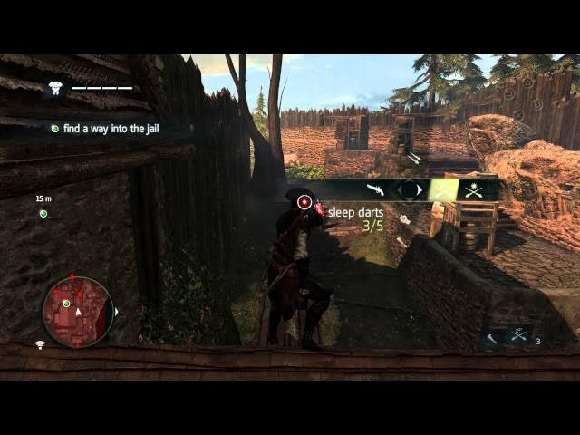 Video thumbnail for Assassin's Creed IV: Aveline's Mission - The Fort: Free Patiance (Escapes) Double Kills Action