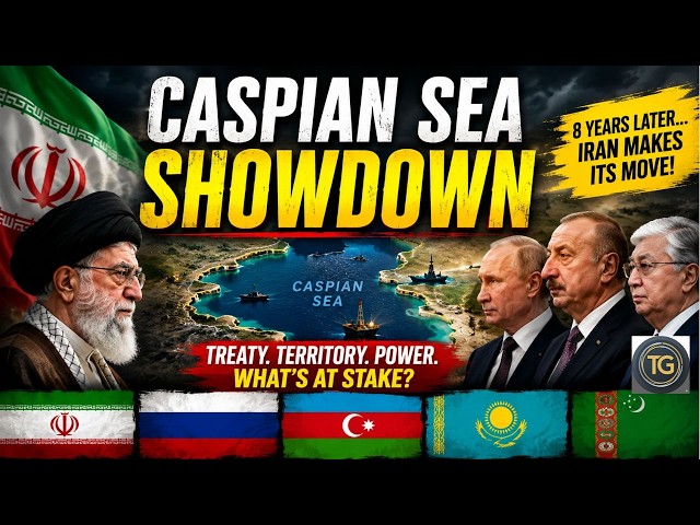 Video thumbnail for Iran's Caspian Sea Gamble: Treaty, Territory, and Regional Power  | Aktau Agreement