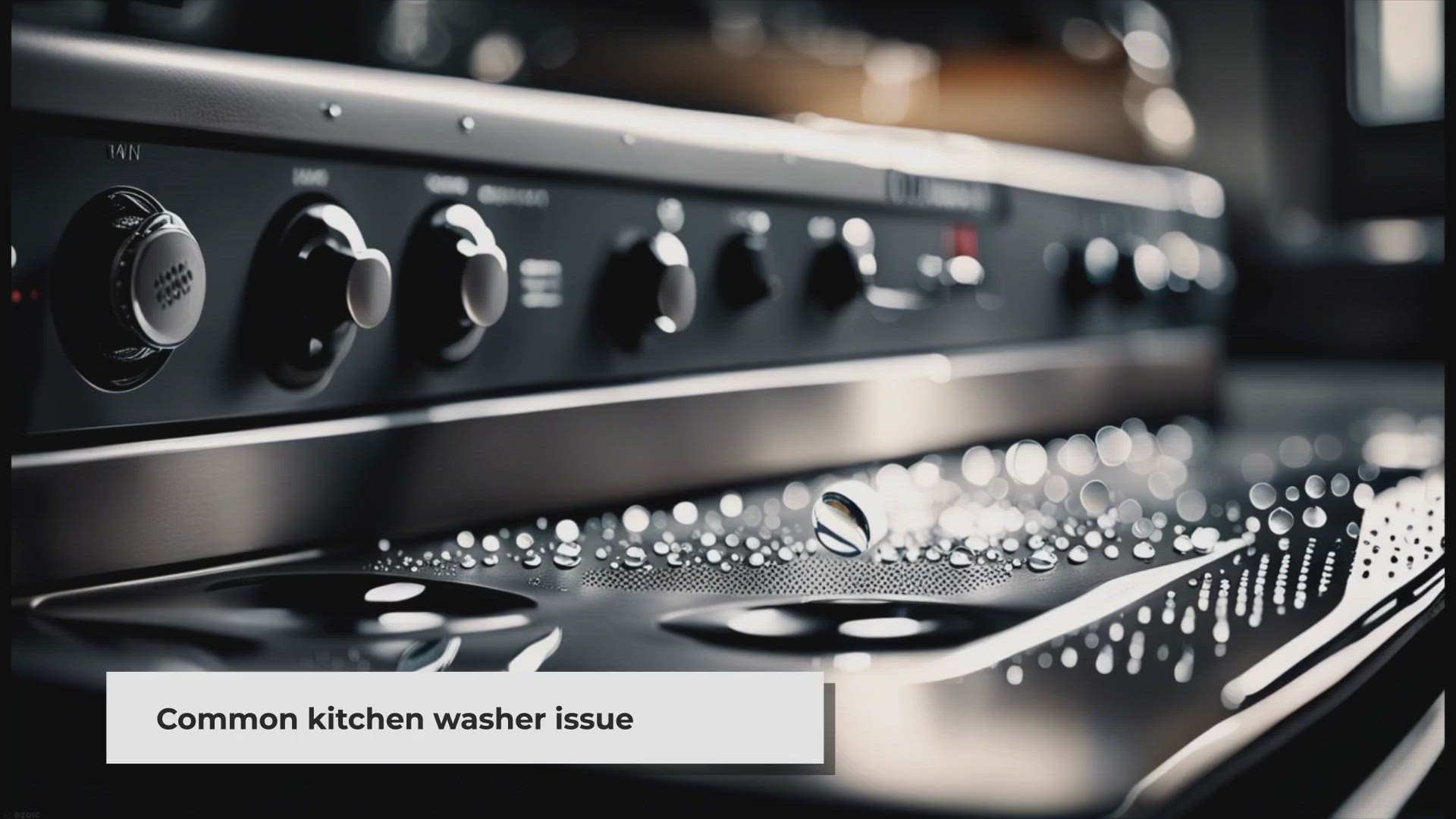 'Video thumbnail for Kitchen Washer Not Draining Properly: How to Fix It'
