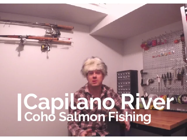 Video thumbnail for Capilano River - Coho Fishing