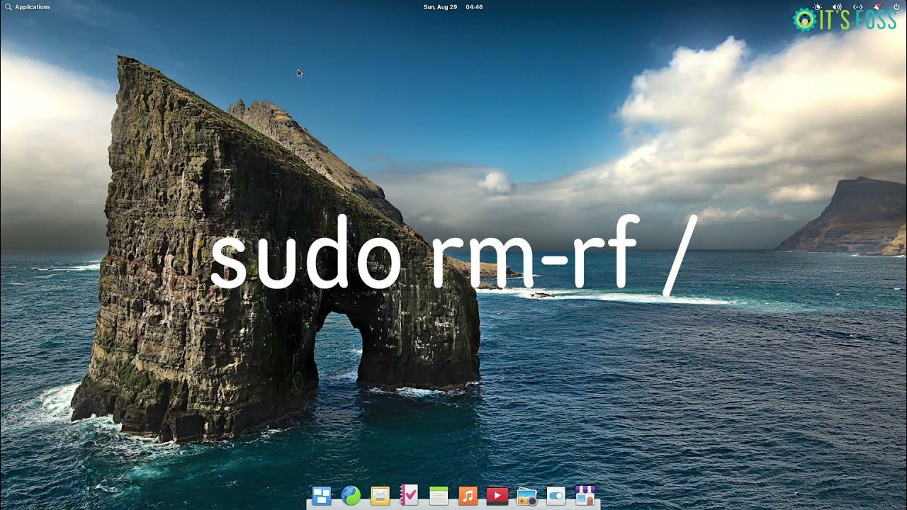 Video thumbnail for Here's what happens when you run sudo rm -rf / in Linux?