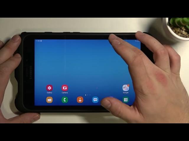 Video thumbnail for How to Turn On Flashlight on SAMSUNG Galaxy Tab Active2 - Turn Off Flashlight