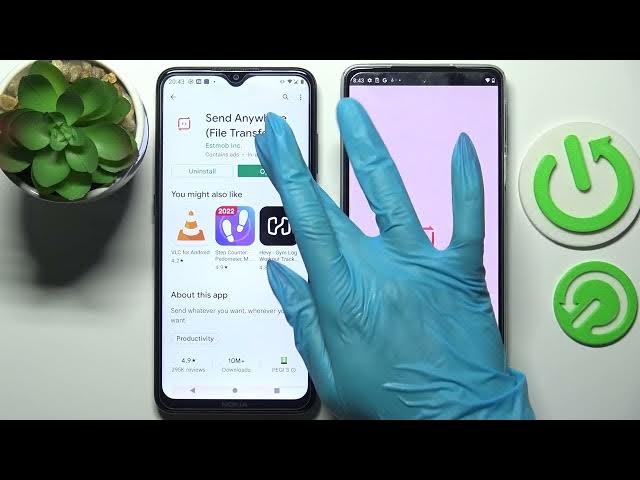 Video thumbnail for How to Transfer Files from NOKIA Device to MOTOROLA Edge 30 Pro – Send Anywhere App