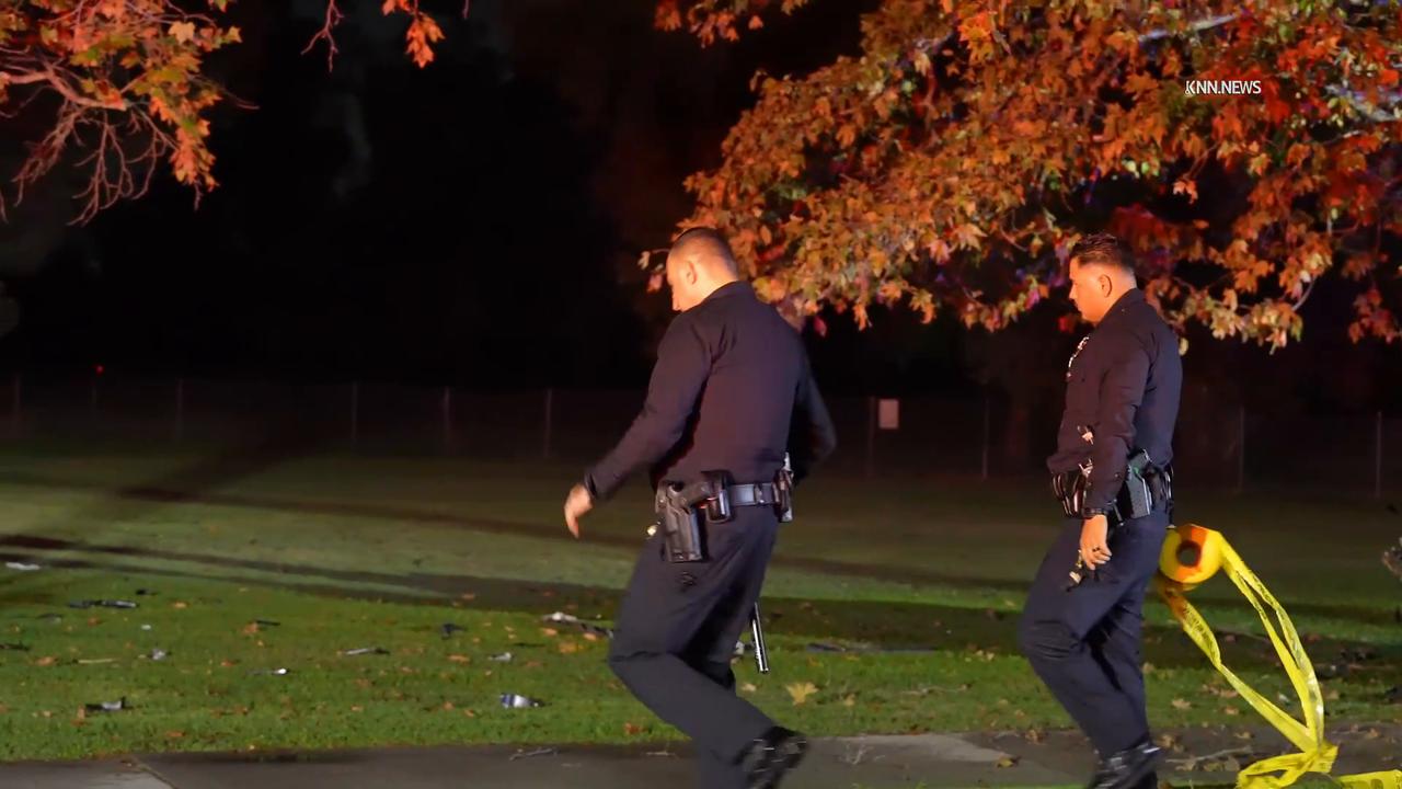 Video thumbnail for US, Los Angeles: Encino Suspected Double Fatal Crash With Sound On Tape Part 1.