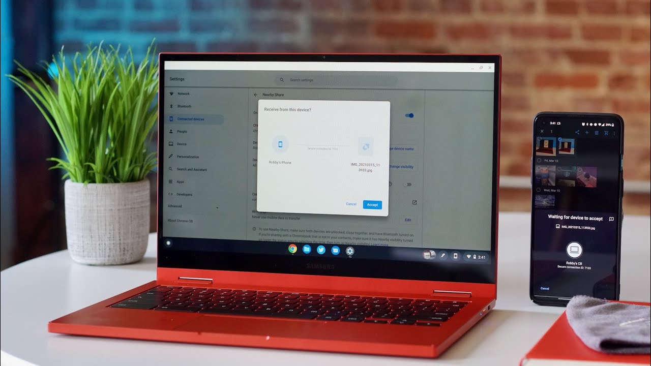 Video thumbnail for How To Use Nearby Share on Chromebooks With the New 'Visible To Everyone' Feature
