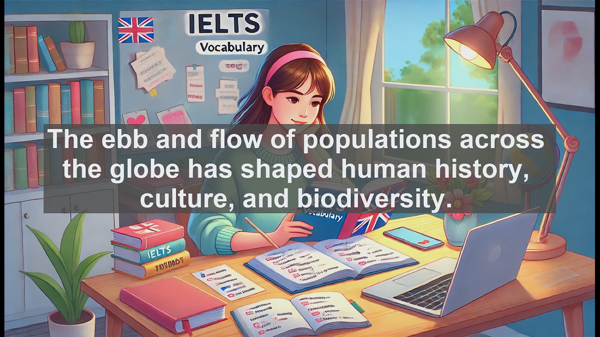 'Video thumbnail for 5000 Must Know IELTS 8.0 Vocabulary - Understanding 'Migrate': From Animal Journeys to Data Transfers'