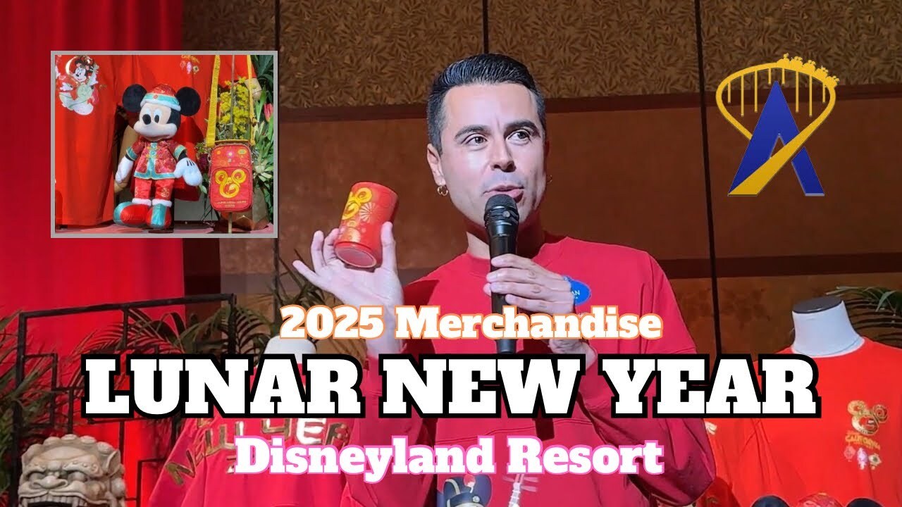 Video thumbnail for Disneyland Resort Lunar New Year 2025 Merchandise