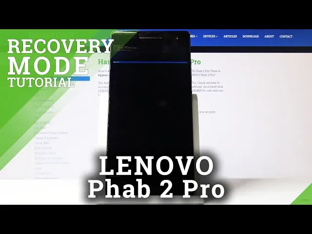 Video thumbnail for How to Enter Recovery Mode in Lenovo Phab 2 Pro – Manage Recovery Menu