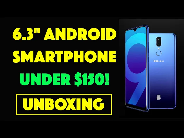 Video thumbnail for Blu G9 Budget Android Smartphone - UNBOXING