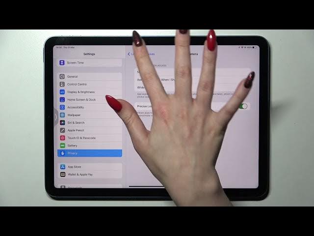 Video thumbnail for How to Change Apps Permissions in iPad Air 2022 - Apple iPad Air 5th Gen WiFi