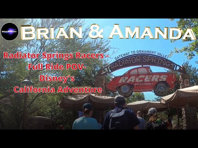 Video thumbnail for Radiator Springs Racers - Full Ride POV 2021 -  Disney's California Adventure