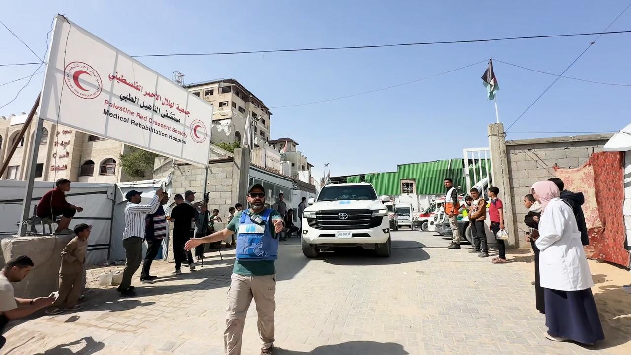 Video thumbnail for WHO coordinates medical evacuation of 107 Gaza patients via Rafah for treatment abroad.