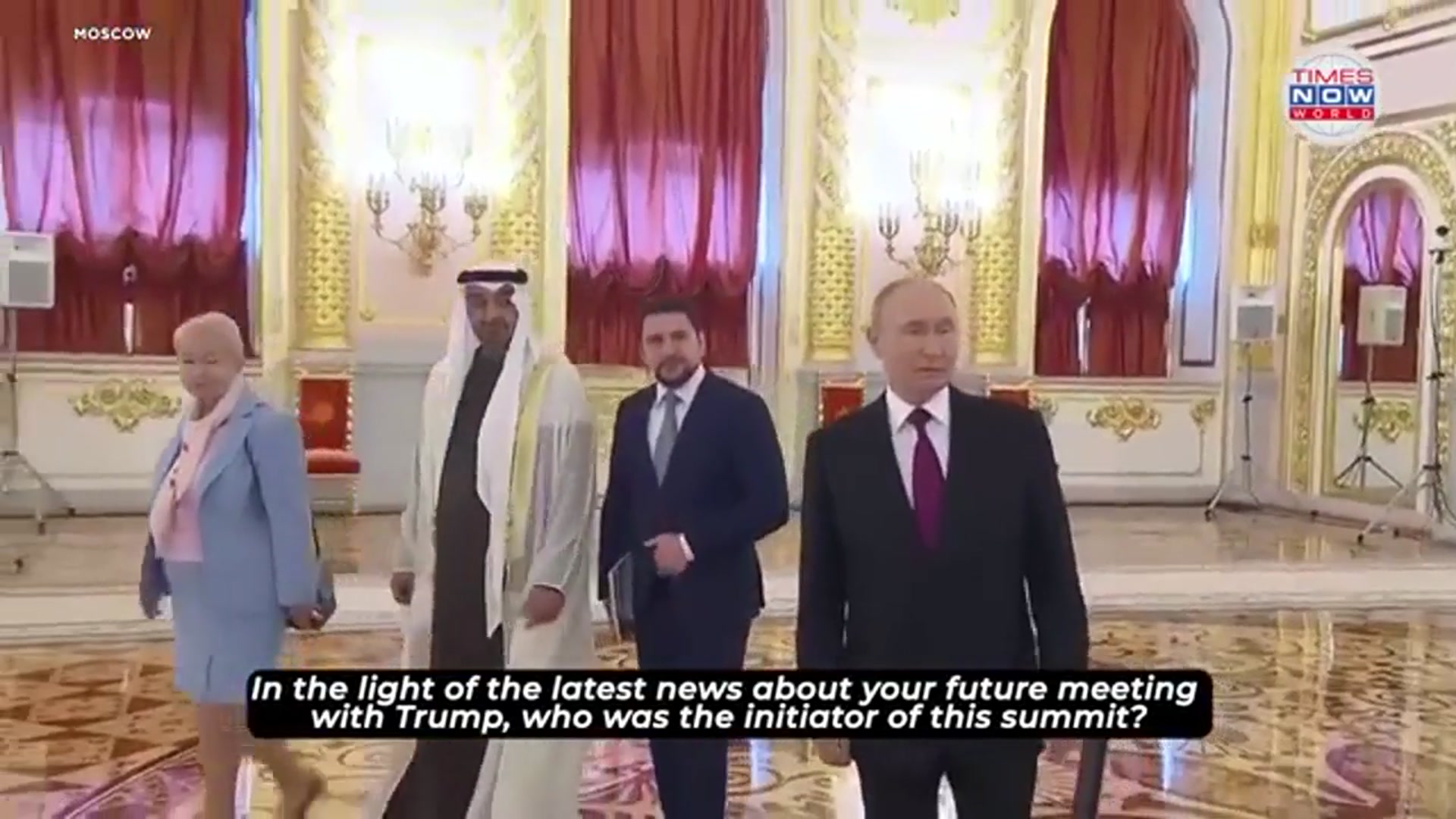 'Video thumbnail for WATCH: Putin Confirms Meeting with Trump in UAE!  Zelensky Meeting Uncertain | Times Now World'