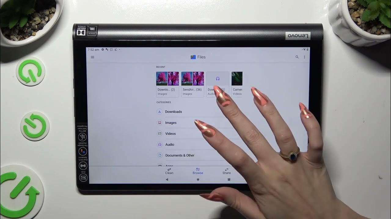 Video thumbnail for How To Find Downloaded Files In LENOVO Yoga Smart Tab YT-X705F? - Locate Downloads