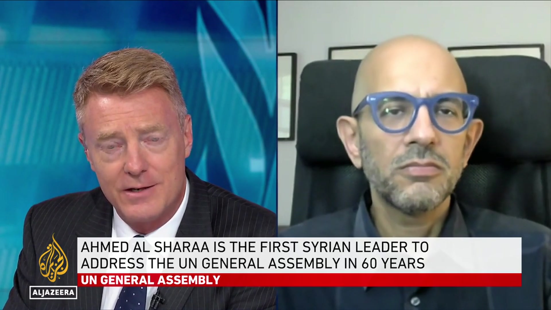 'Video thumbnail for Al-Sharaa knows domestic agenda rests on international legitimacy: Analysis'