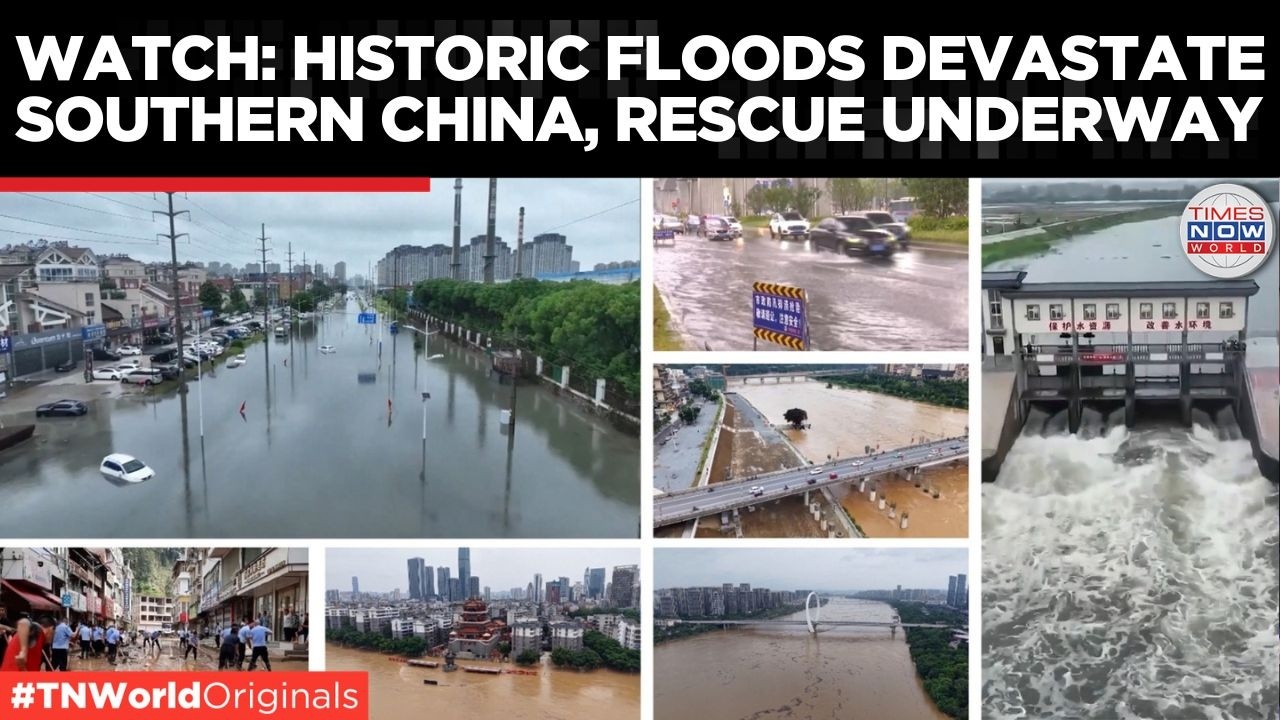 Video thumbnail for CHINA FLOODS: Mega-Cities Vanish as Unprecedented Flash Floods Erase Infrastructure
