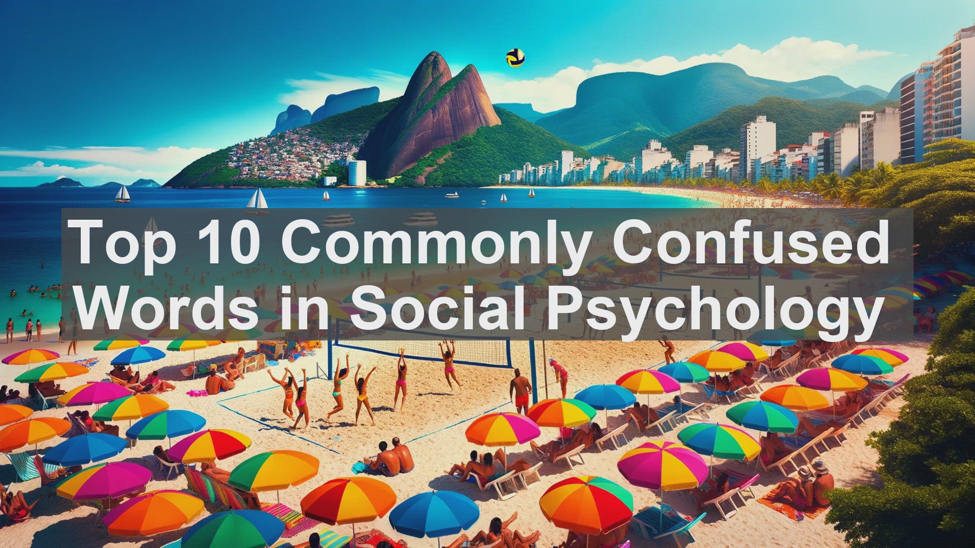 'Video thumbnail for Top 10 Commonly Confused Words in Social Psychology'
