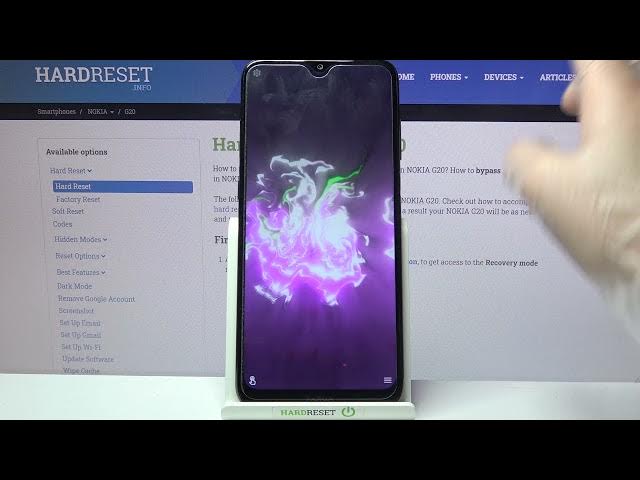 Video thumbnail for How to Download and Apply Animated Wallpaper Magic Fluids on Nokia G20