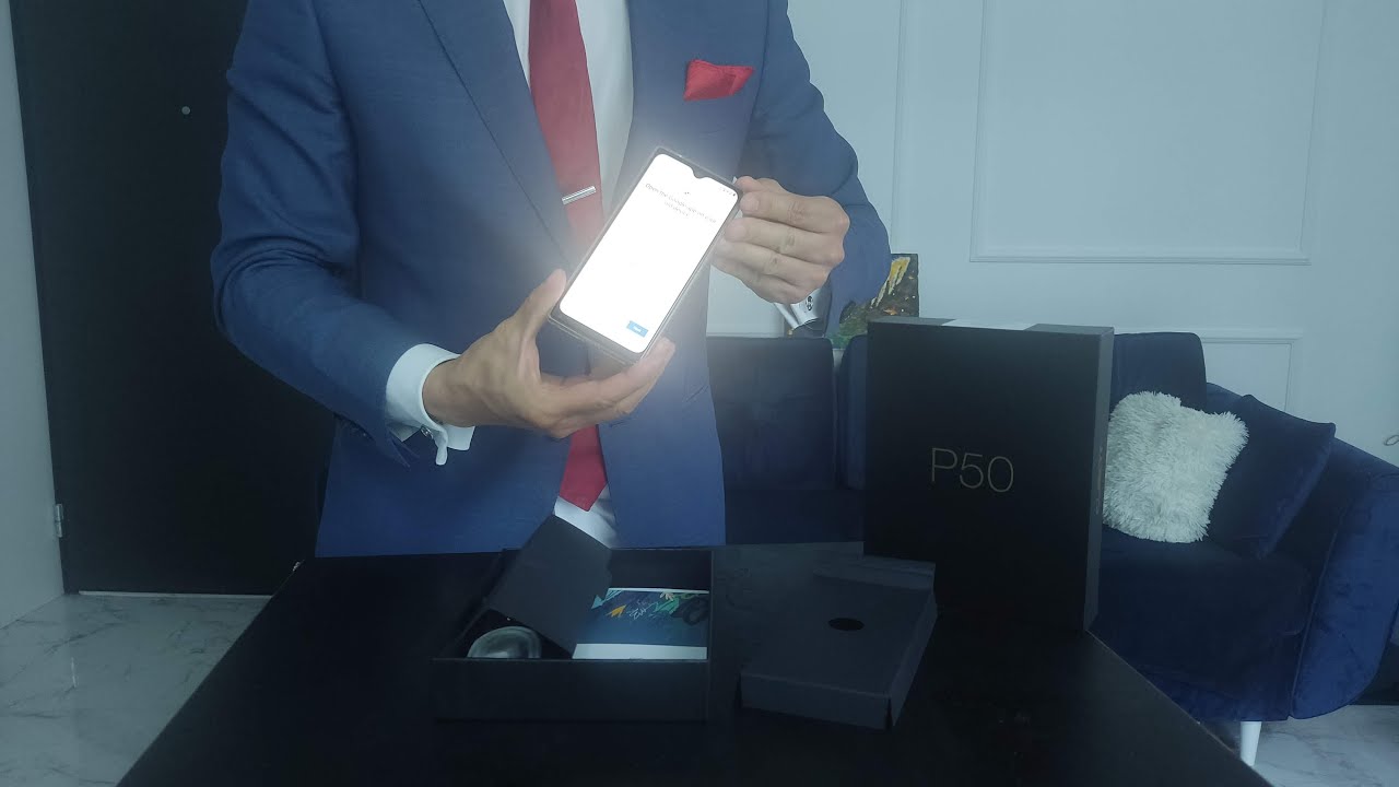 Video thumbnail for Unveiling the CUBOT P50: A Business Professional's Secondary Device - A Classy Unboxing in Suit