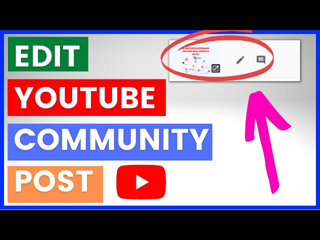 Video thumbnail for How To Edit A YouTube Community Post? [in 2025]