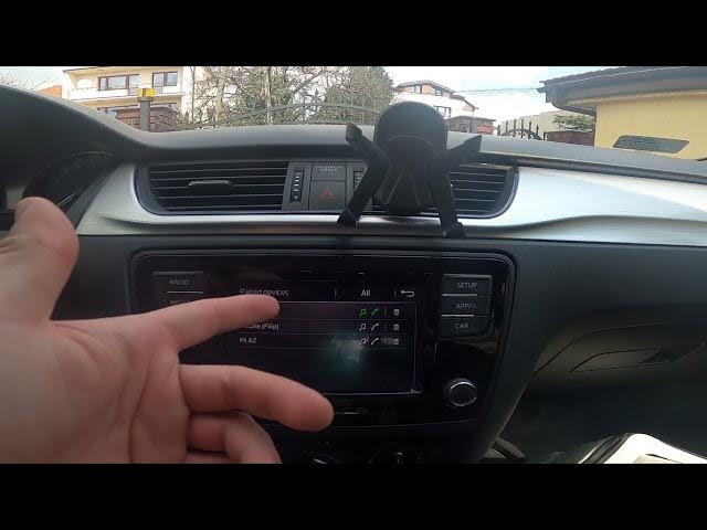 Video thumbnail for How to Check List of Paired Bluetooth Devices in Skoda Rapid II ( 2012–2019 ) Manage Paired Devices