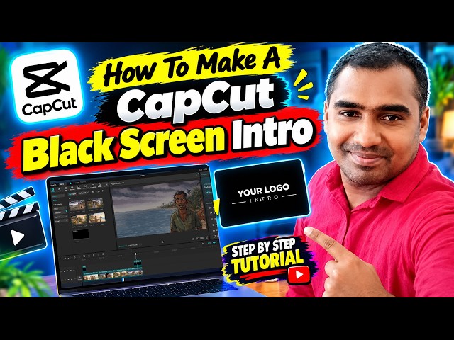 Video thumbnail for How To Make A CapCut Black Screen Intro – Easy Video Editing Tutorial