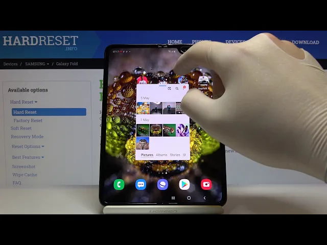 Video thumbnail for Pop Up View on Apps in SAMSUNG Galaxy Fold – Window Split Screen