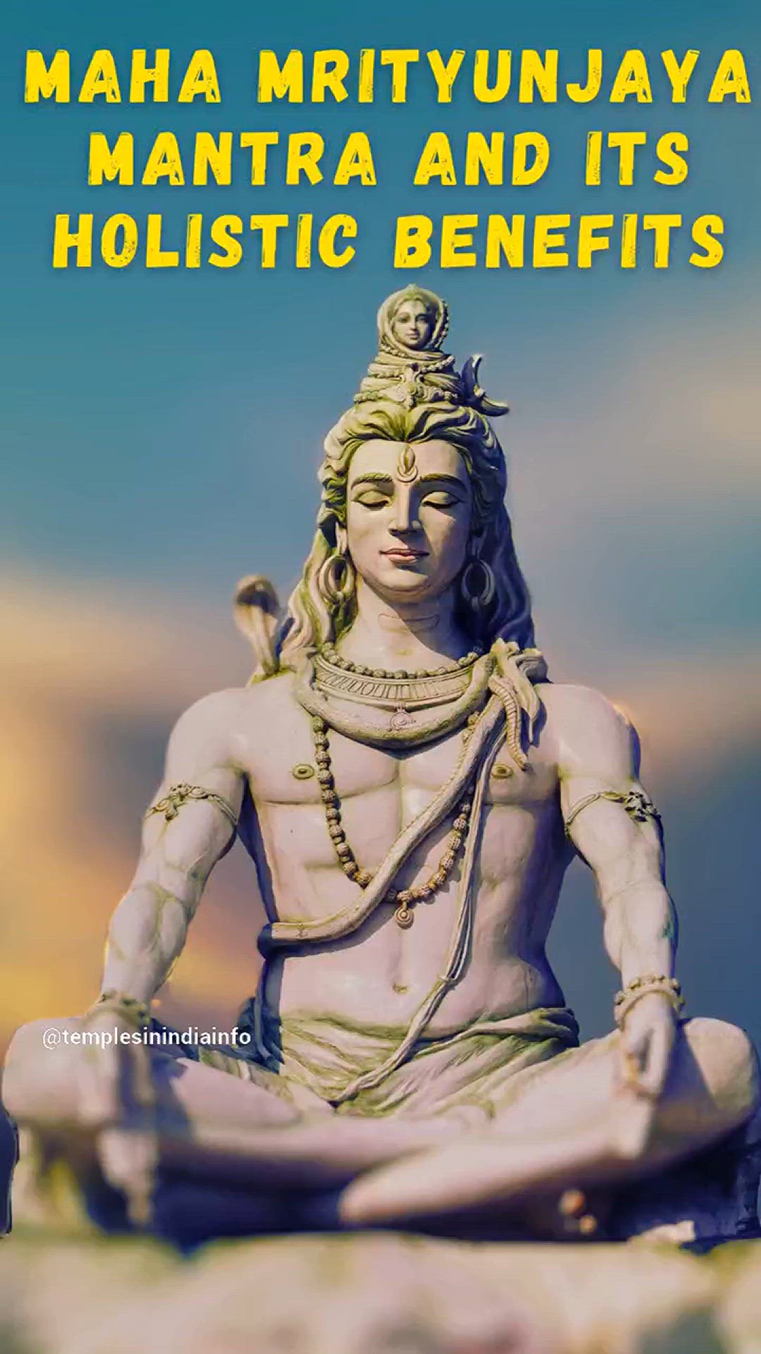 Video thumbnail for Maha Mrityunjaya Mantra and Its Holistic Benefits