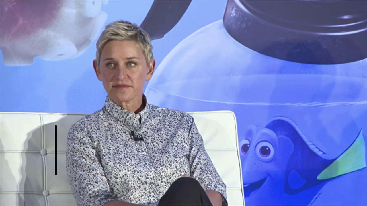 Video thumbnail for Ellen DeGeneres: 'I miss being on TV'.